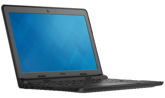 Dell Chromebook 11 Laptop Left Side